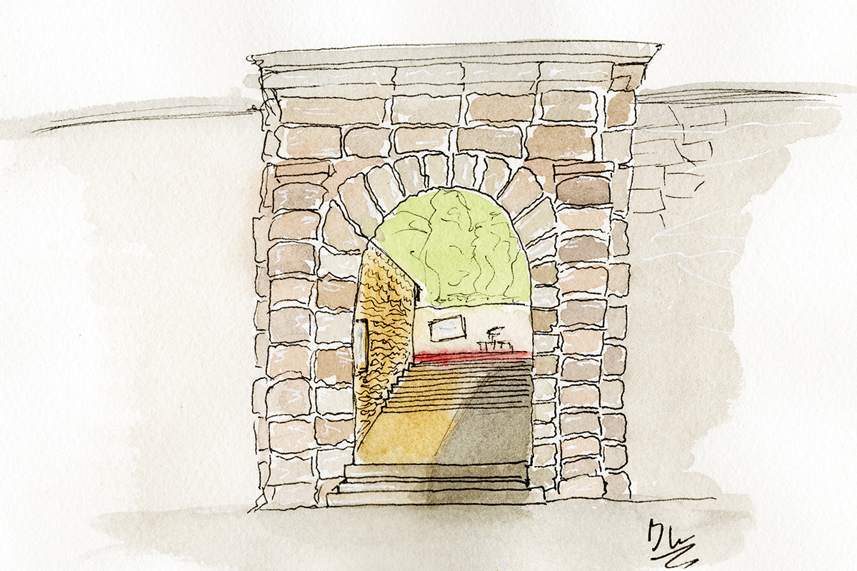 De poort van Spinalonga