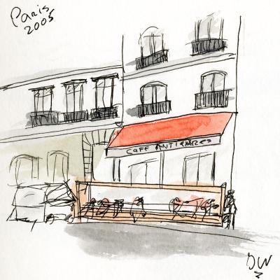 Parijse Sfeer: Café Antiques