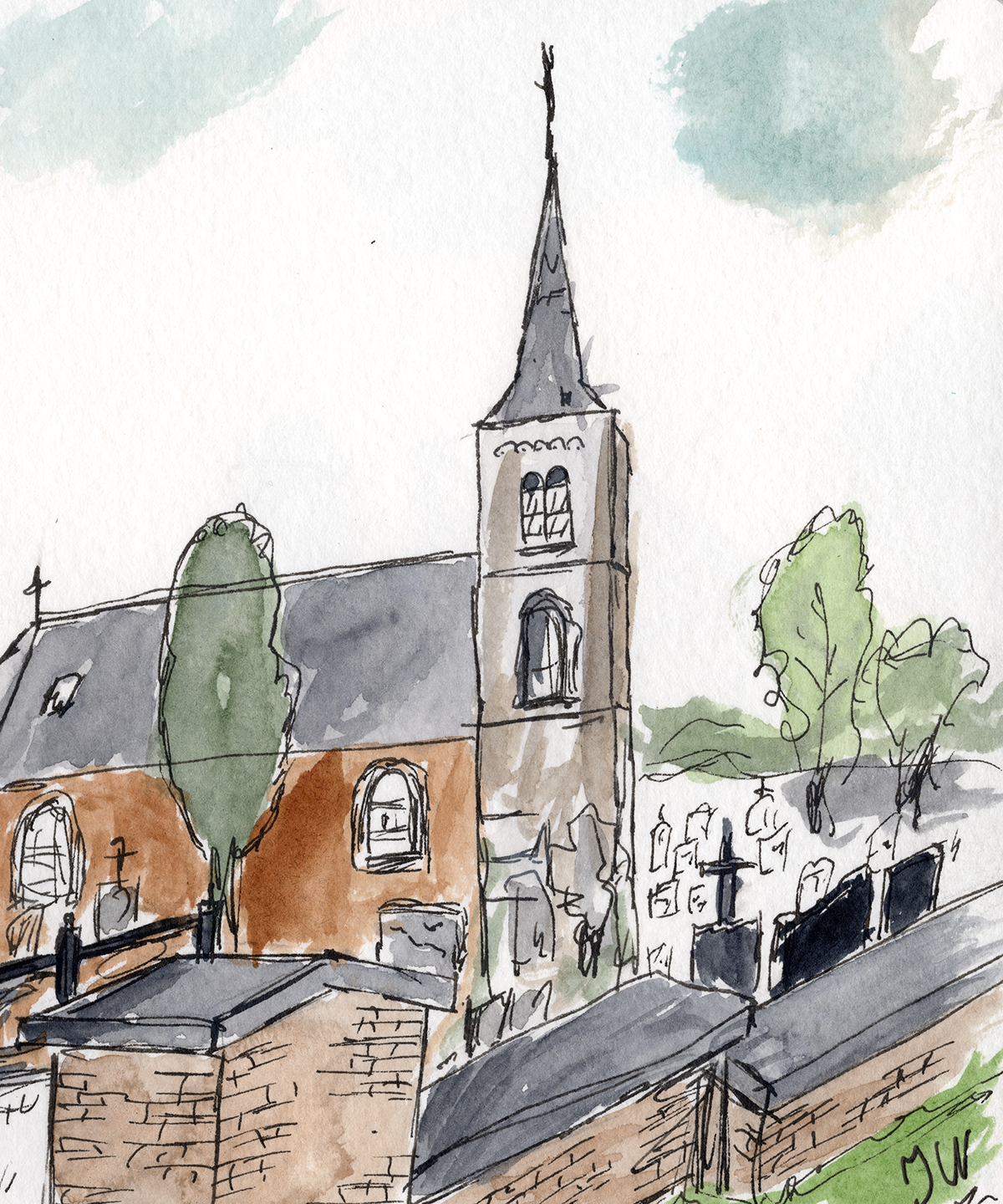 De Kerk van Villettes (Lierneux)