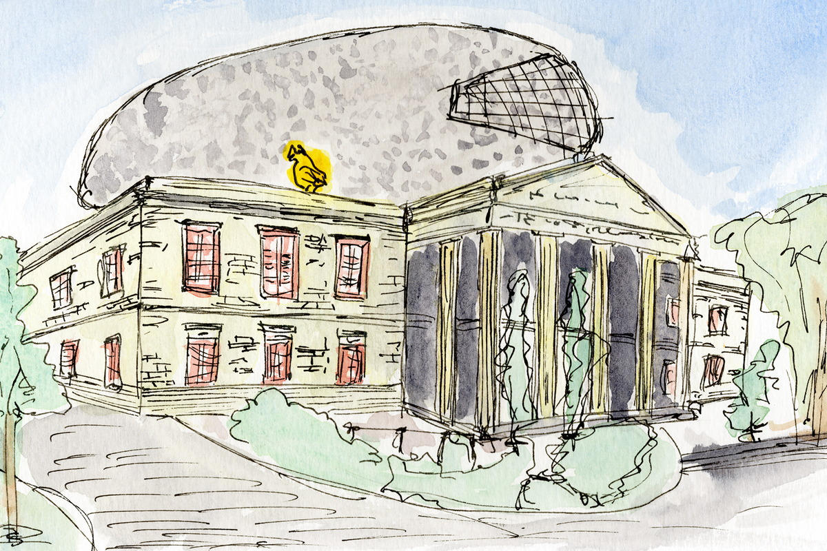 Museum de Fundatie, Zwolle: Een oog op de stad