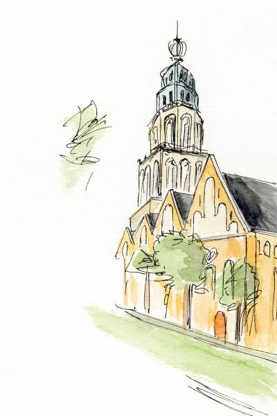 De Martinitoren in Groningen