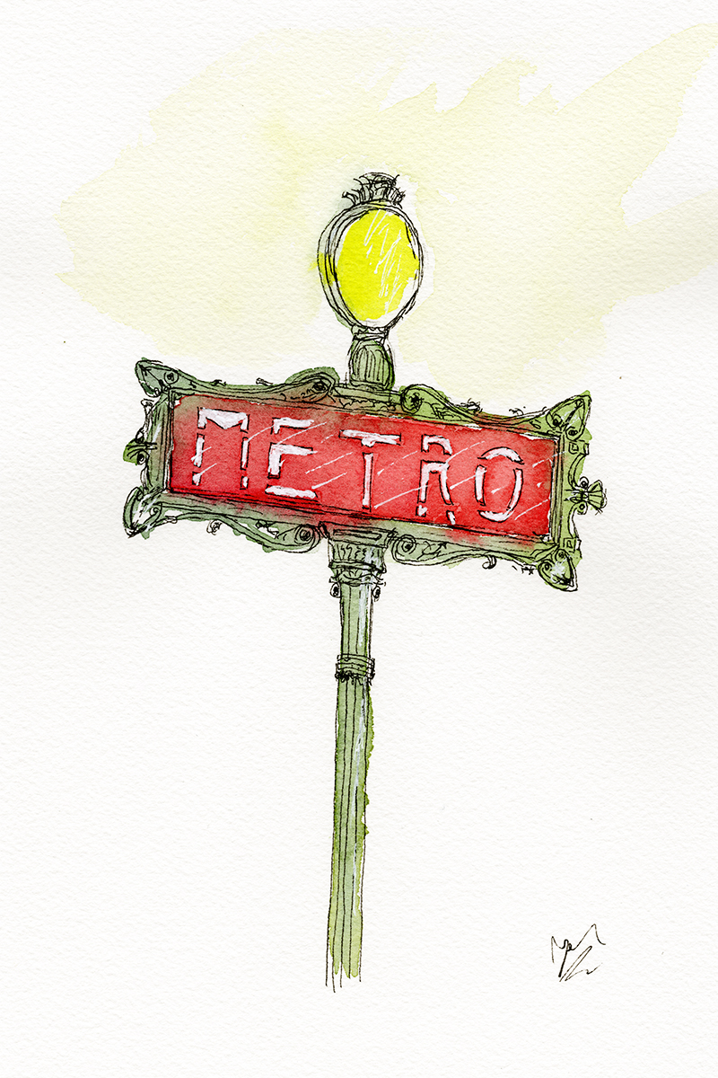 Parijse Klassieker: Metro Bord