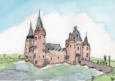 Het Muiderslot: Een Middeleeuws Meesterwerk