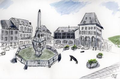 Het Hart van Stavelot, Place Saint-Remacle